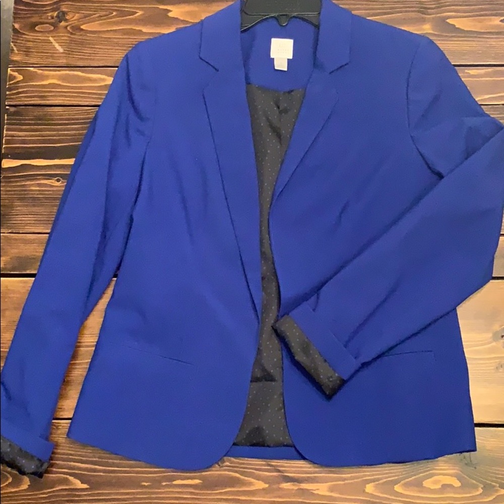 Royal blue blazer